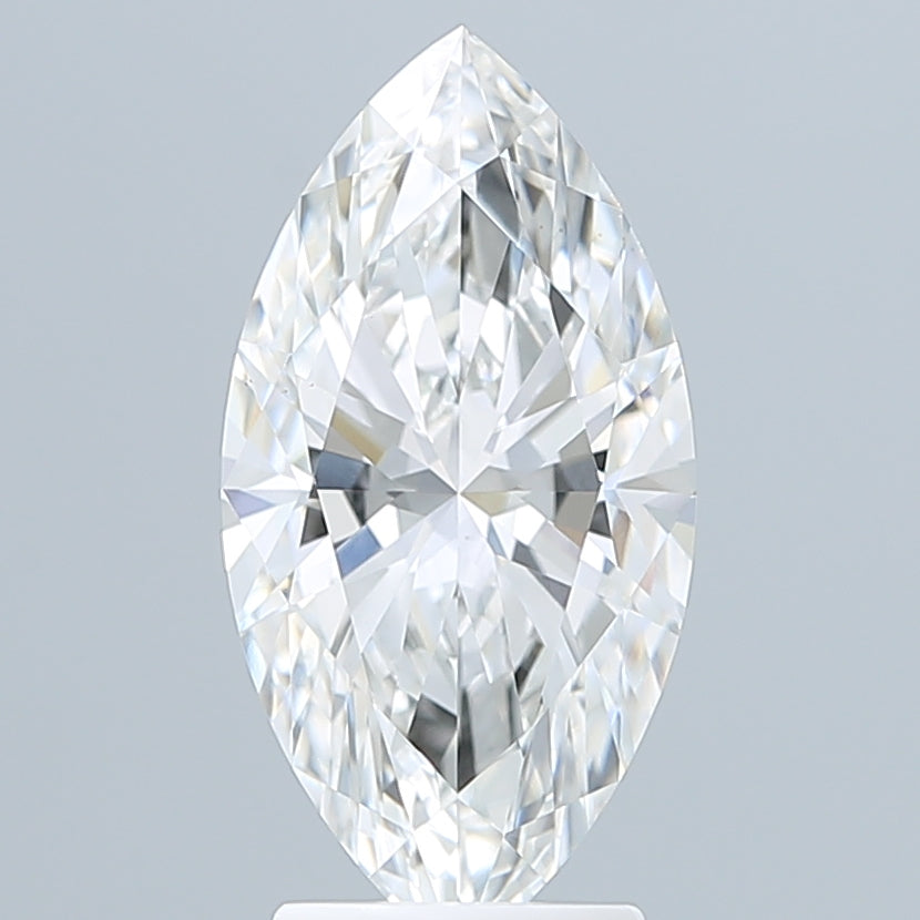 3.10 Carat Marquise Shaped, Ideal Cut, E Color, VS1 Clarity, IGI Certified Lab Grown Diamond