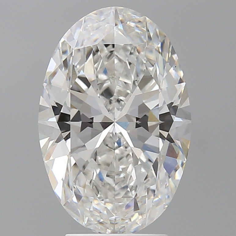 4.07 Carat Oval Shaped, Ideal Cut, D Color, VS1 Clarity, IGI Certified Lab Grown Diamond