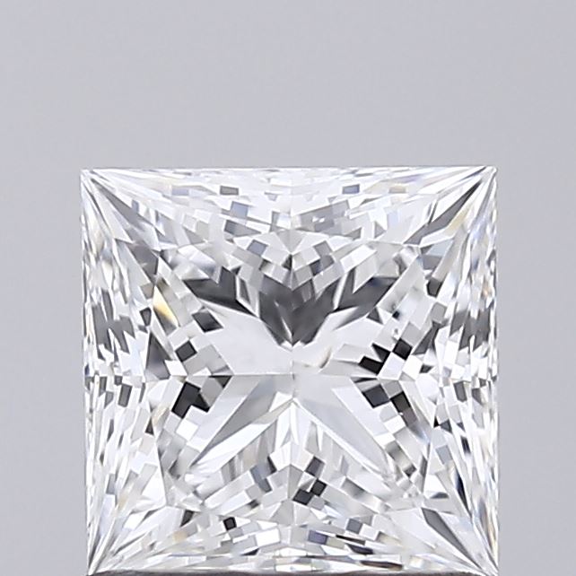 1.05 Carat Princess Shaped, Ideal Cut, E Color, VS1 Clarity, IGI Certified Lab Grown Diamond