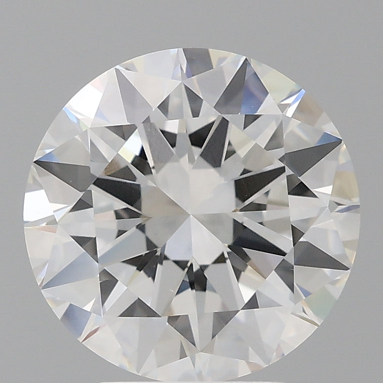 4.53 Carat Round Shaped, Excellent Cut, F Color, VS1 Clarity, IGI Certified Lab Grown Diamond