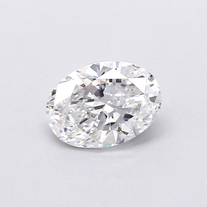 0.73 Carat Oval Shaped, Very Good Cut, D Color, VVS2 Clarity, IGI Certified Lab Grown Diamond