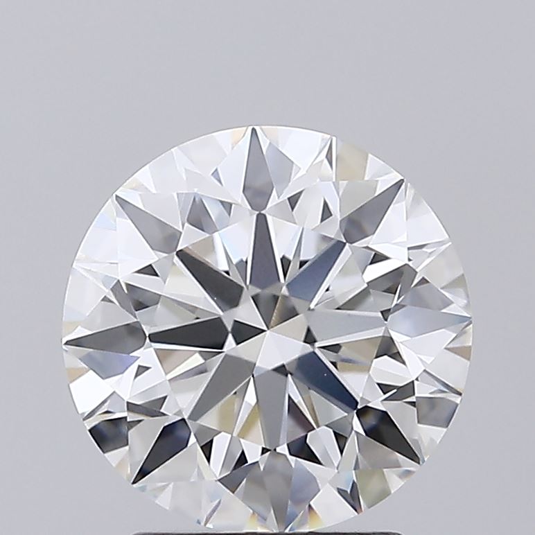 2.21 Carat Round Shaped, Ideal Cut, E Color, VVS1 Clarity, IGI Certified Lab Grown Diamond