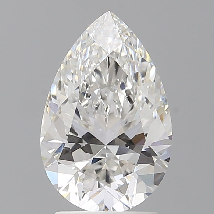 2.56 Carat Pear Shaped, Ideal Cut, E Color, VS1 Clarity, IGI Certified Lab Grown Diamond