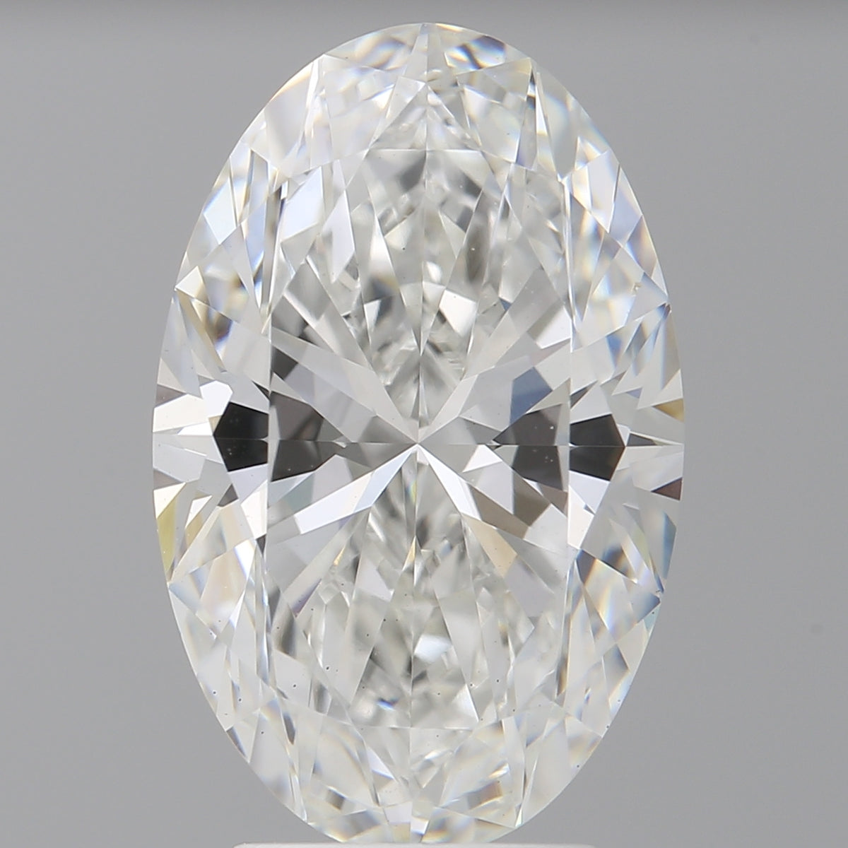 4.06 Carat Oval Shaped, Ideal Cut, F Color, VS1 Clarity, IGI Certified Lab Grown Diamond
