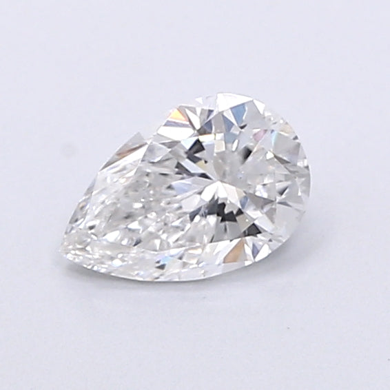 0.45 Carat Pear Shaped, Very Good Cut, E Color, VVS2 Clarity, IGI Certified Lab Grown Diamond