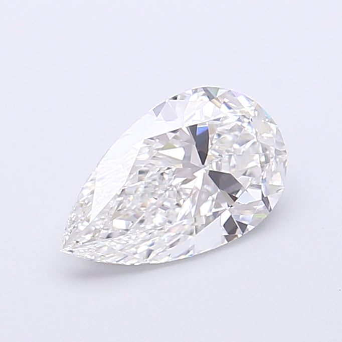 1.06 Carat Pear Shaped, Very Good Cut, E Color, VVS2 Clarity, IGI Certified Lab Grown Diamond