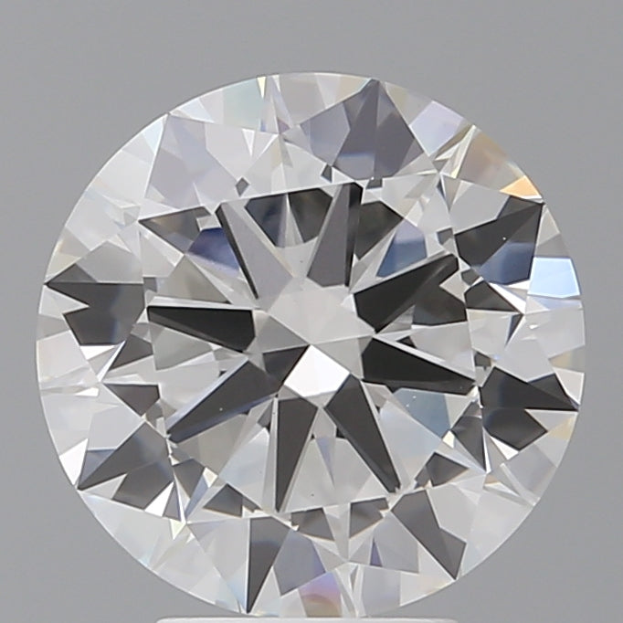 4.57 Carat Round Shaped, Excellent Cut, F Color, VVS2 Clarity, IGI Certified Lab Grown Diamond