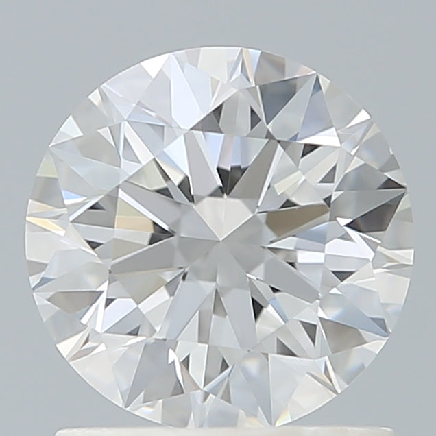 1.23 Carat Round Shaped, Ideal Cut, D Color, VS1 Clarity, IGI Certified Lab Grown Diamond