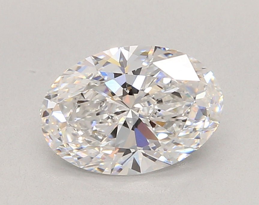 2.05 Carat Oval Shaped, Ideal Cut, D Color, VVS2 Clarity, IGI Certified Lab Grown Diamond