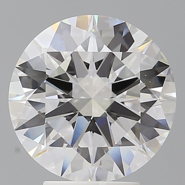 4.03 Carat Round Shaped, Excellent Cut, F Color, VS1 Clarity, IGI Certified Lab Grown Diamond
