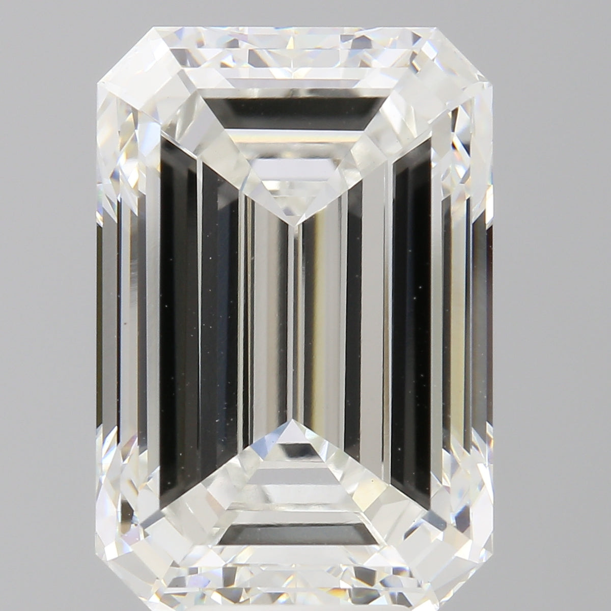 10.10 Carat Emerald Shaped, Ideal Cut, F Color, VVS2 Clarity, IGI Certified Lab Grown Diamond