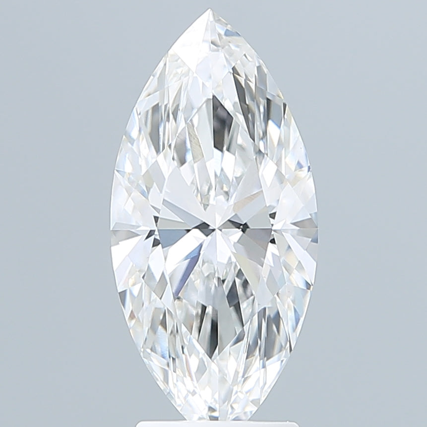 3.10 Carat Marquise Shaped, Ideal Cut, E Color, VS1 Clarity, IGI Certified Lab Grown Diamond