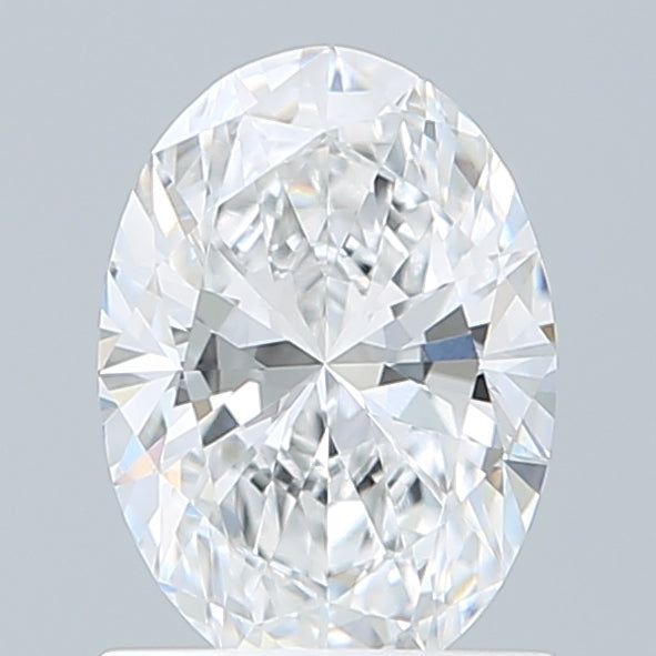 1.05 Carat Oval Shaped, Excellent Cut, D Color, VVS2 Clarity, IGI Certified Lab Grown Diamond