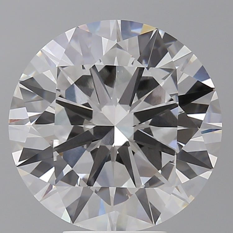 6.53 Carat Round Shaped, Excellent Cut, E Color, VVS2 Clarity, IGI Certified Lab Grown Diamond