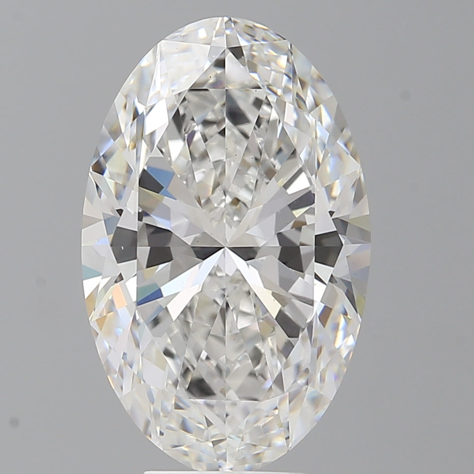 7.02 Carat Oval Shaped, Ideal Cut, E Color, VS1 Clarity, IGI Certified Lab Grown Diamond