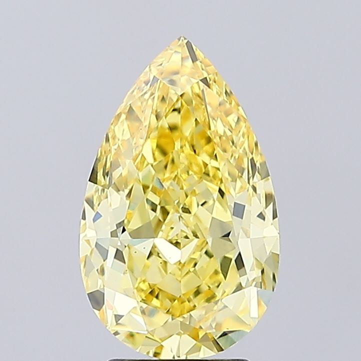 3.79 Carat Pear Shaped, Very Good Cut, VS1 Clarity, IGI Certified Lab Grown Diamond