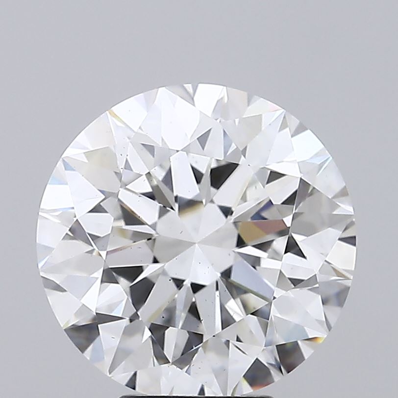 7.02 Carat Round Shaped, Excellent Cut, E Color, VS2 Clarity, IGI Certified Lab Grown Diamond
