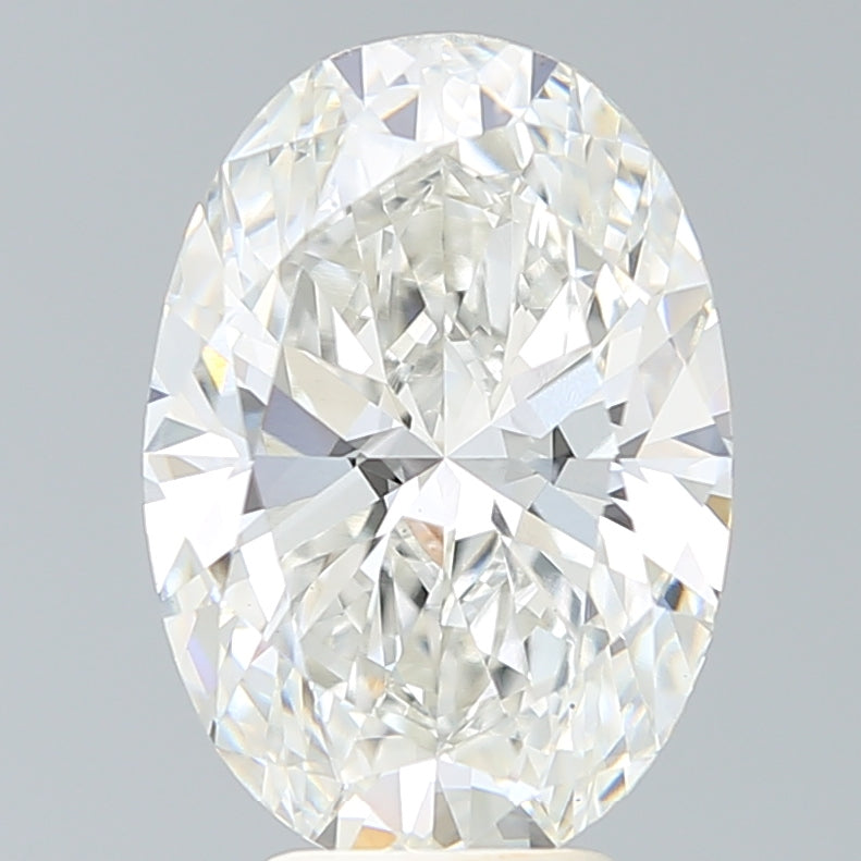 5.27 Carat Oval Shaped, Ideal Cut, G Color, VS1 Clarity, IGI Certified Lab Grown Diamond