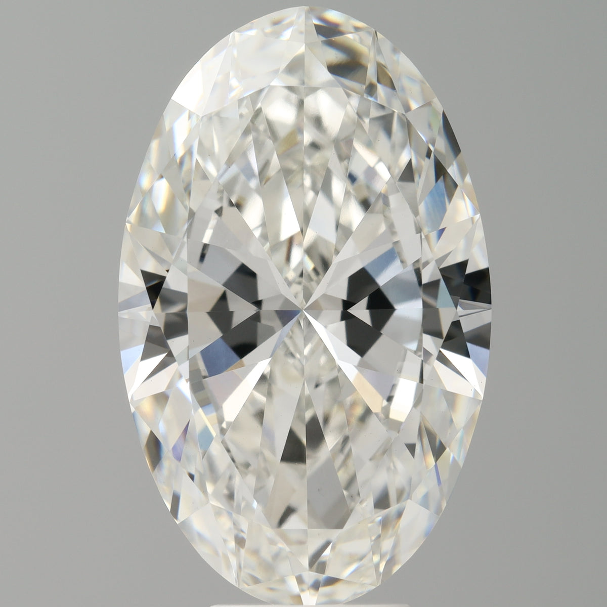 8.04 Carat Oval Shaped, Ideal Cut, F Color, VVS2 Clarity, IGI Certified Lab Grown Diamond