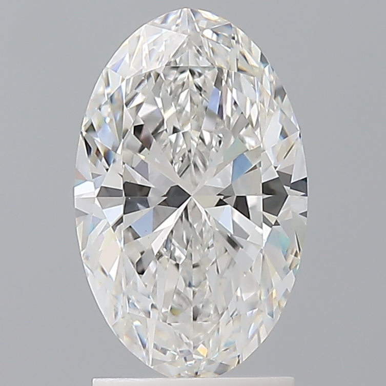 2.09 Carat Oval Shaped, Ideal Cut, E Color, VVS2 Clarity, IGI Certified Lab Grown Diamond