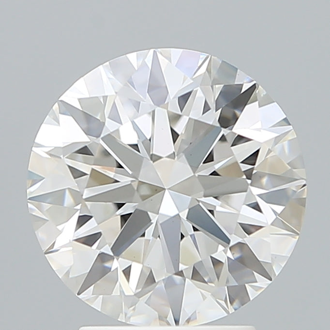 3.29 Carat Round Shaped, Excellent Cut, E Color, VVS2 Clarity, IGI Certified Lab Grown Diamond