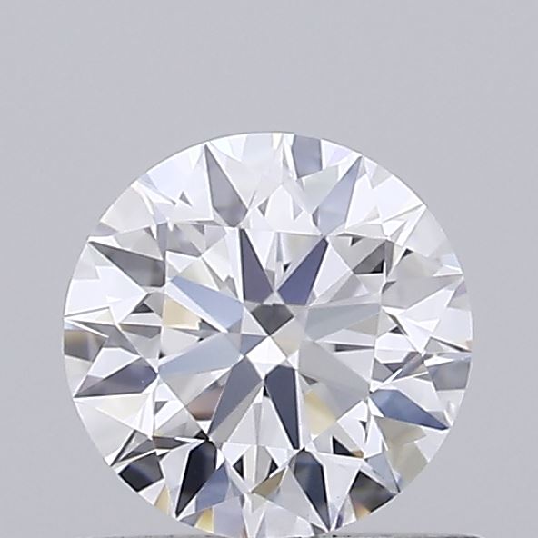 0.53 Carat Round Shaped, Ideal Cut, D Color, VS1 Clarity, IGI Certified Lab Grown Diamond