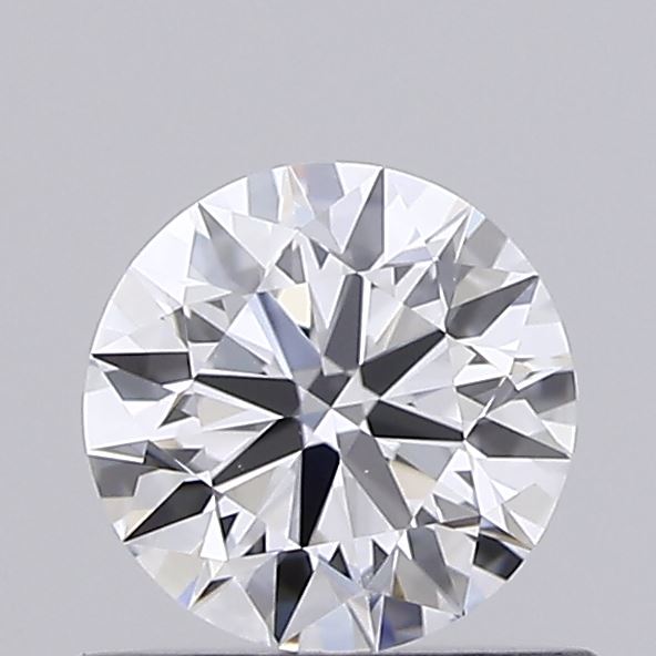 0.53 Carat Round Shaped, Ideal Cut, D Color, VVS2 Clarity, IGI Certified Lab Grown Diamond