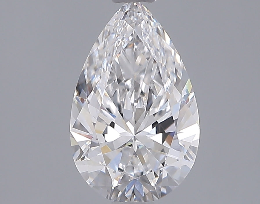 1.55 Carat Pear Shaped, Ideal Cut, D Color, VVS1 Clarity, IGI Certified Lab Grown Diamond