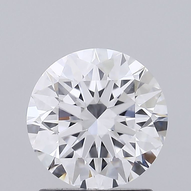 1.53 Carat Round Shaped, Ideal Cut, D Color, VVS2 Clarity, IGI Certified Lab Grown Diamond