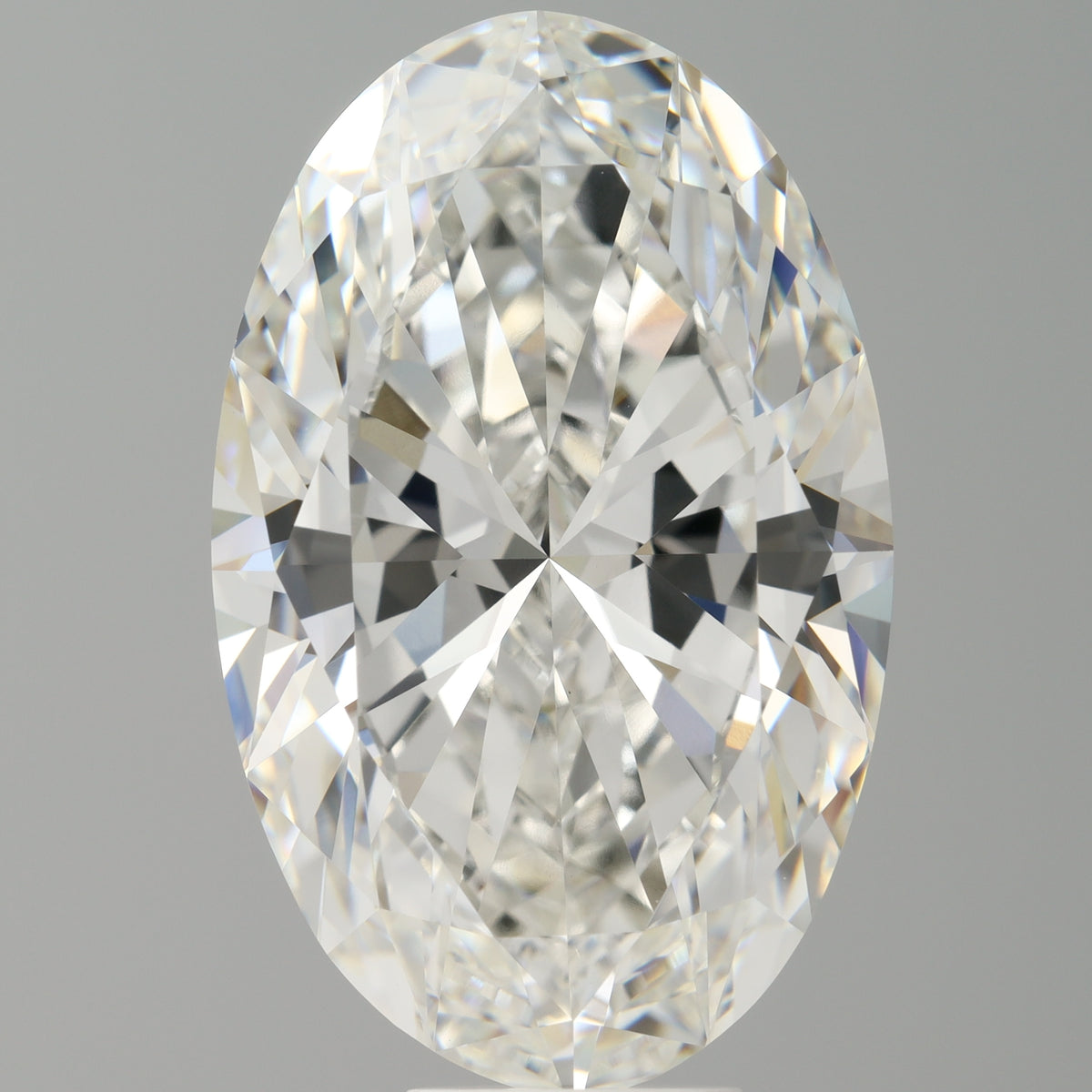 10.60 Carat Oval Shaped, Ideal Cut, F Color, VVS2 Clarity, IGI Certified Lab Grown Diamond