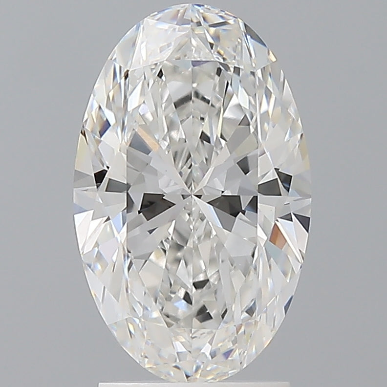 2.59 Carat Oval Shaped, Ideal Cut, E Color, VVS2 Clarity, IGI Certified Lab Grown Diamond