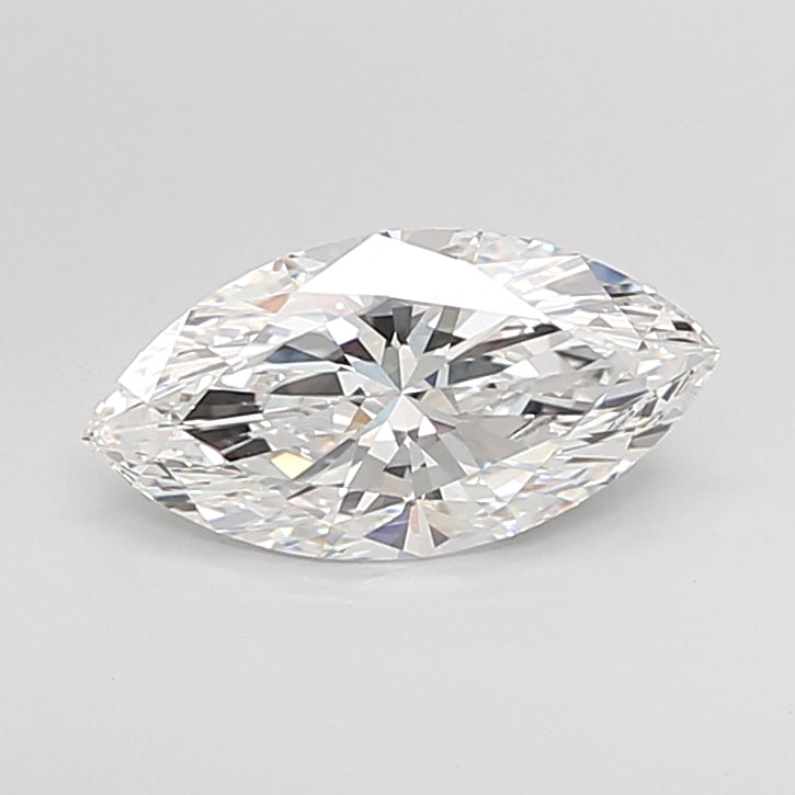 2.03 Carat Marquise Shaped, Ideal Cut, F Color, VVS2 Clarity, IGI Certified Lab Grown Diamond