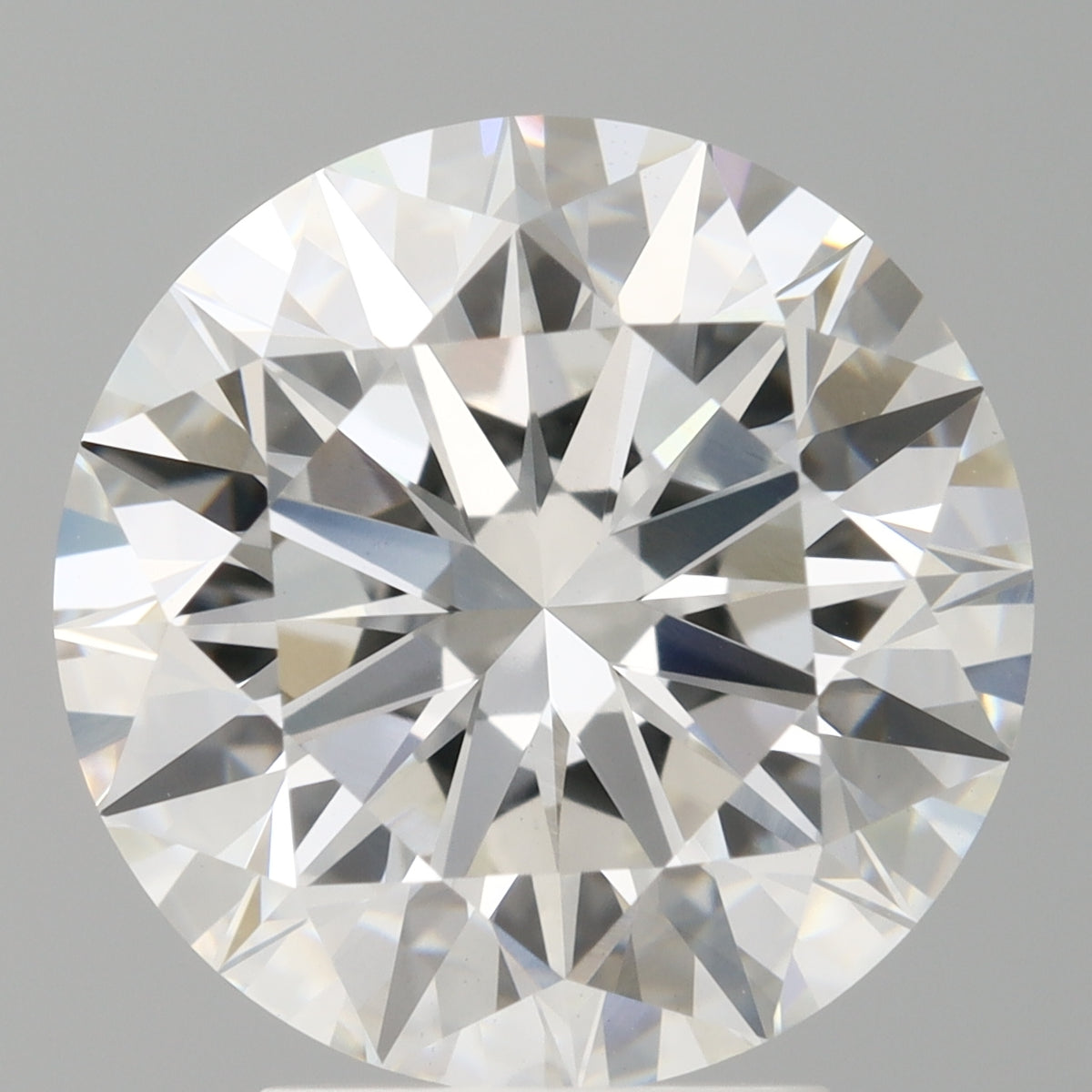 4.04 Carat Round Shaped, Ideal Cut, E Color, VVS2 Clarity, IGI Certified Lab Grown Diamond