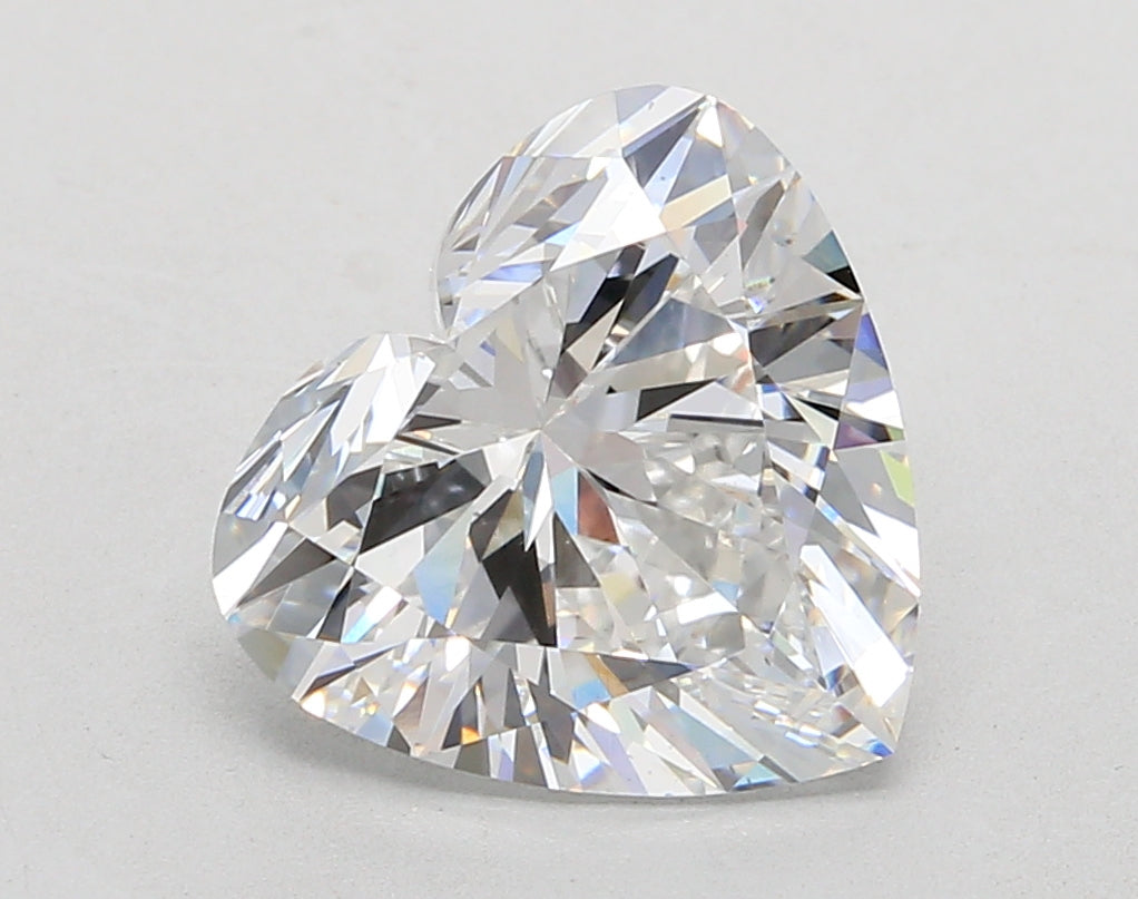 4.02 Carat Heart Shaped, Ideal Cut, E Color, VS1 Clarity, IGI Certified Lab Grown Diamond