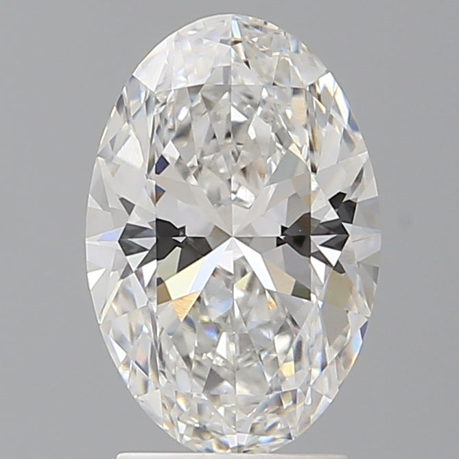 2.59 Carat Oval Shaped, Excellent Cut, F Color, VVS2 Clarity, IGI Certified Lab Grown Diamond