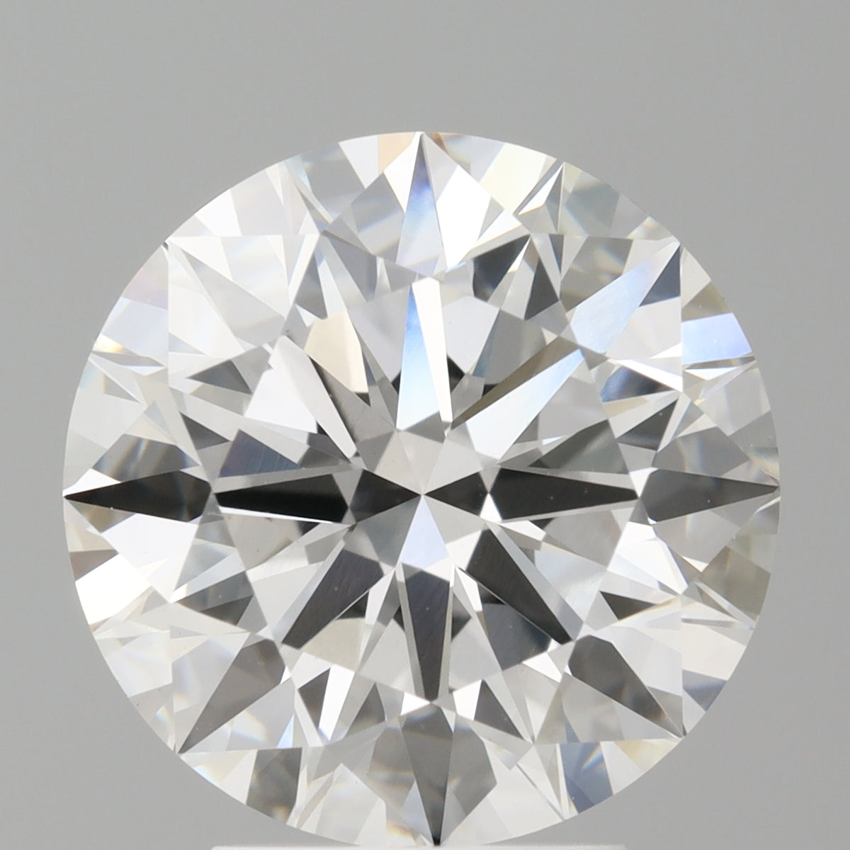 4.04 Carat Round Shaped, Ideal Cut, E Color, VVS2 Clarity, IGI Certified Lab Grown Diamond