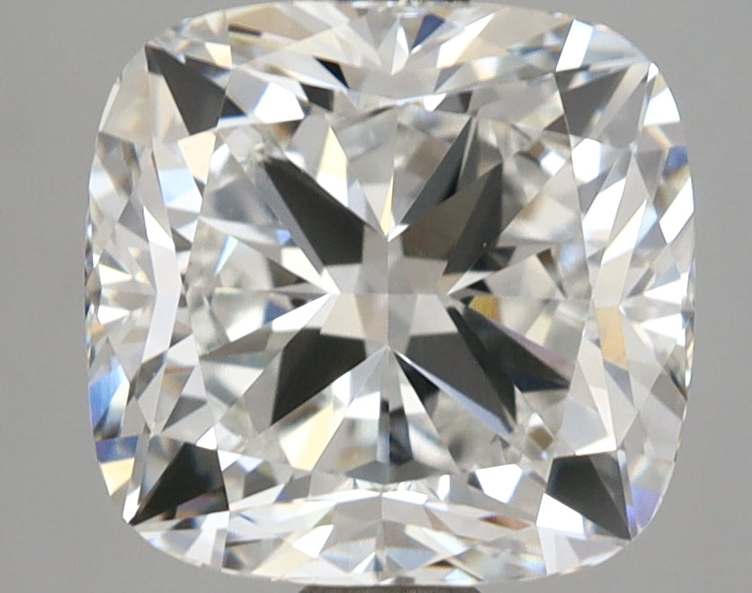 4.06 Carat Cushion Shaped, Ideal Cut, E Color, VVS2 Clarity, IGI Certified Lab Grown Diamond