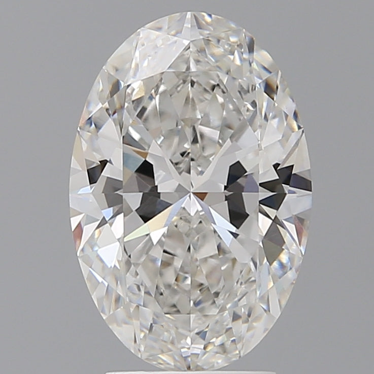3.54 Carat Oval Shaped, Ideal Cut, E Color, VVS2 Clarity, IGI Certified Lab Grown Diamond
