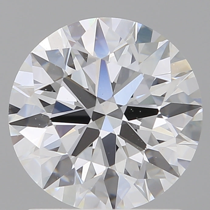 1.59 Carat Round Shaped, Ideal Cut, D Color, VS1 Clarity, IGI Certified Lab Grown Diamond