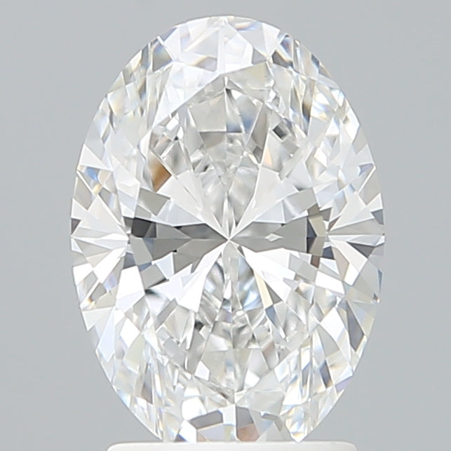 2.20 Carat Oval Shaped, Ideal Cut, E Color, VVS2 Clarity, IGI Certified Lab Grown Diamond