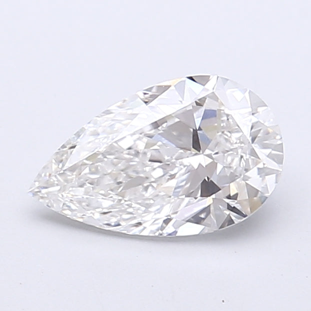 1.00 Carat Pear Shaped, Very Good Cut, E Color, VVS1 Clarity, IGI Certified Lab Grown Diamond