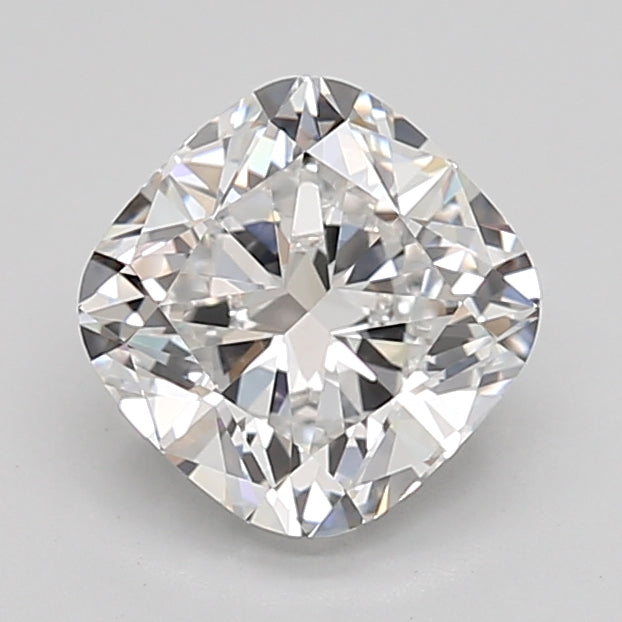 2.04 Carat Cushion Shaped, Ideal Cut, D Color, VVS1 Clarity, IGI Certified Lab Grown Diamond