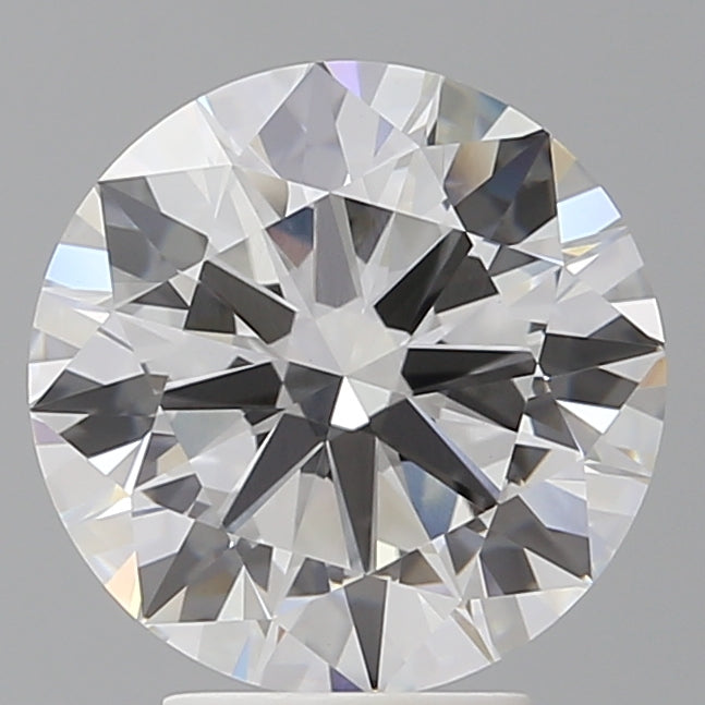 4.03 Carat Round Shaped, Ideal Cut, E Color, VVS2 Clarity, IGI Certified Lab Grown Diamond