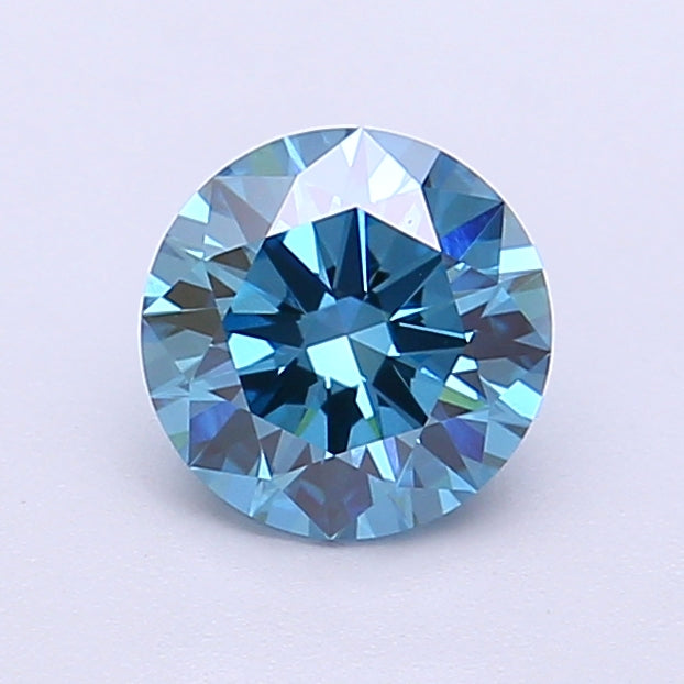 0.98 Carat Round Shaped, Ideal Cut, VVS2 Clarity, IGI Certified Lab Grown Diamond