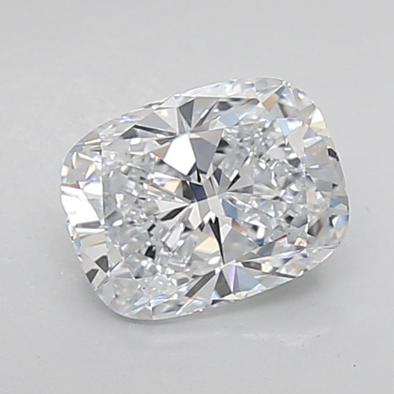 1.45 Carat Cushion Shaped, Ideal Cut, E Color, VVS2 Clarity, IGI Certified Lab Grown Diamond