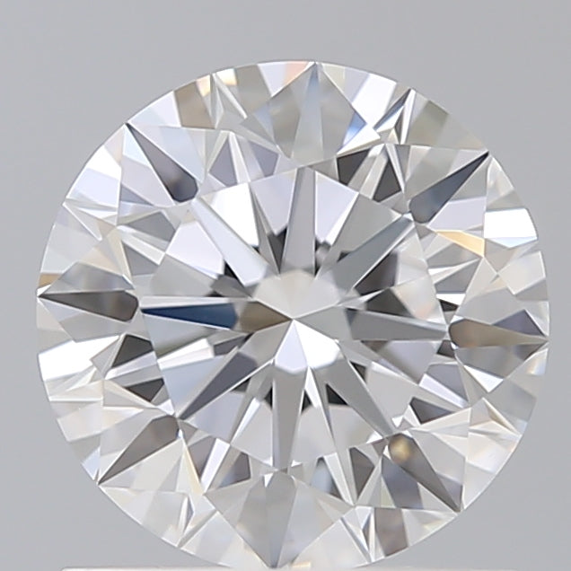 1.18 Carat Round Shaped, Excellent Cut, D Color, VVS2 Clarity, IGI Certified Lab Grown Diamond