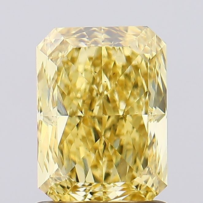 1.53 Carat Radiant Shaped, Excellent Cut, VS1 Clarity, IGI Certified Lab Grown Diamond
