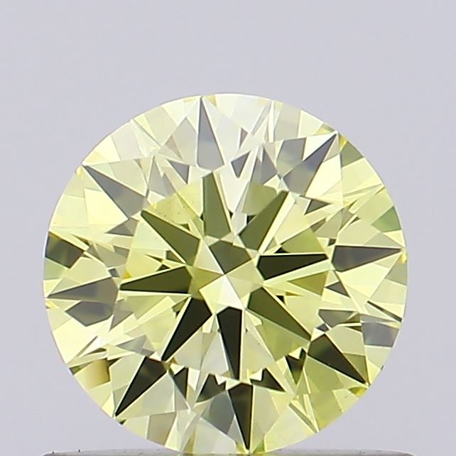 0.65 Carat Round Shaped, Ideal Cut, VVS2 Clarity, IGI Certified Lab Grown Diamond