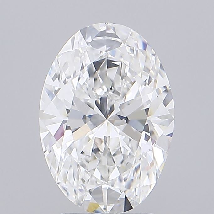 3.02 Carat Oval Shaped, Ideal Cut, E Color, VVS1 Clarity, IGI Certified Lab Grown Diamond