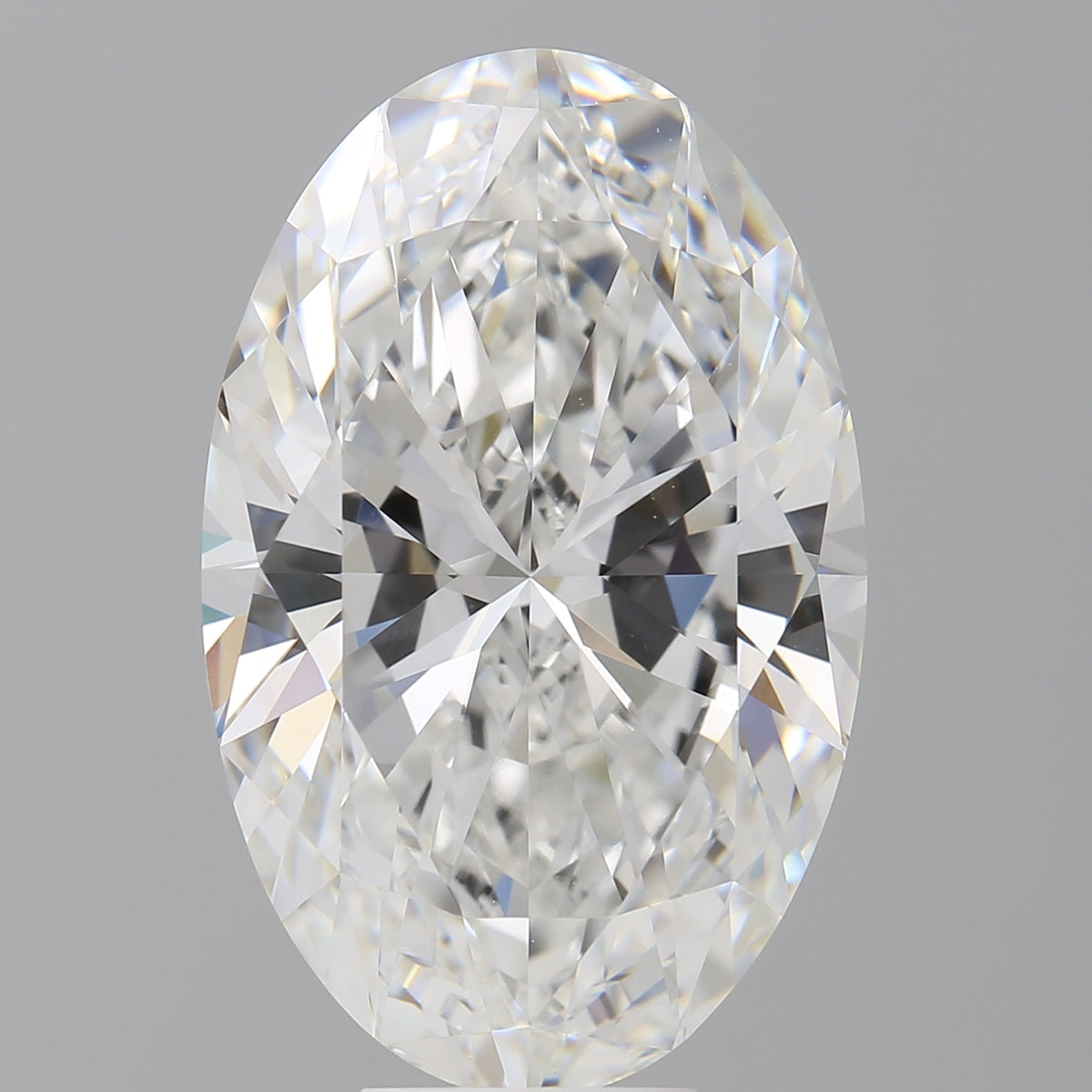 10.02 Carat Oval Shaped, Ideal Cut, E Color, VVS2 Clarity, IGI Certified Lab Grown Diamond